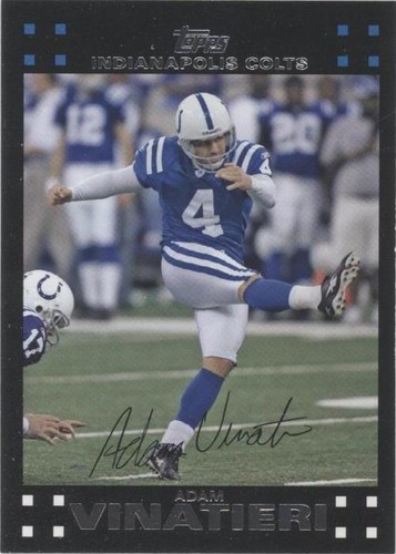 2007 Topps Adam Vinatieri #221