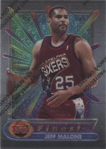 1994-95 Topps Finest - Jeff Malone #37