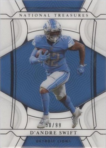2021 Panini National Treasures D'Andre Swift #40