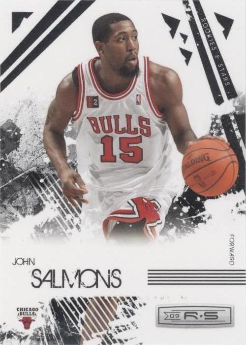 2009-10 Panini дебютанты и звезды - Джон Салмонс #12