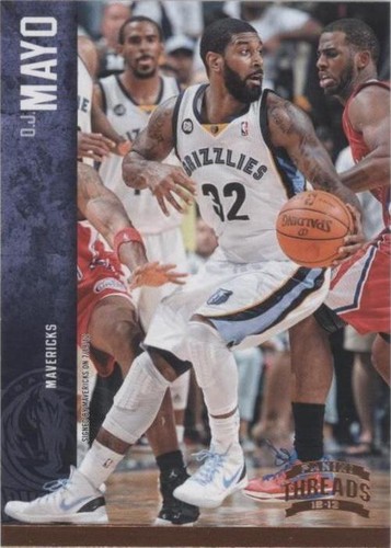 2012-13 Panini Threads - O.J. Mayo #72