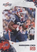 2010 Score Marshawn Lynch #34