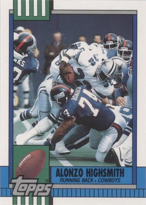 1990 Topps Traded Alonzo Highsmith #7T