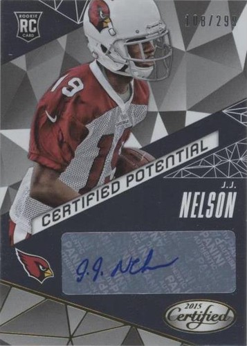 2015 Panini Certified J.J. Nelson #CP-JN