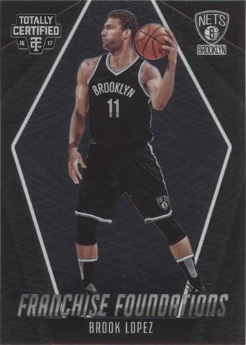 2016-17 Panini Totally Certified - Brook Lopez #12