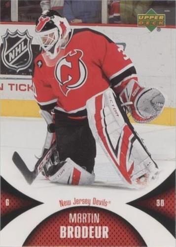 2006-07 Upper Deck Mini Jersey Collection - Martin Brodeur #60