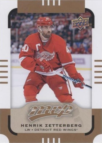 2015-16 Upper Deck MVP - Henrik Zetterberg #115