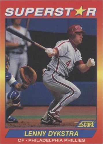 1992 Score 100 Hottest Players - Lenny Dykstra #86