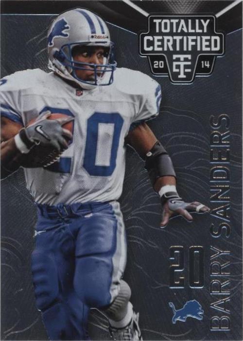 Panini 2014 totalmente certificado Barry Sanders #97