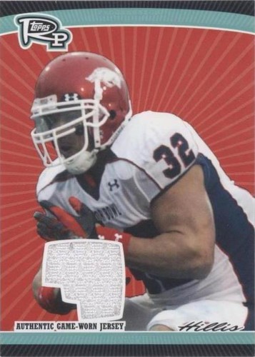 2008 Topps Rookie Progression Peyton Hillis #PSR-PH