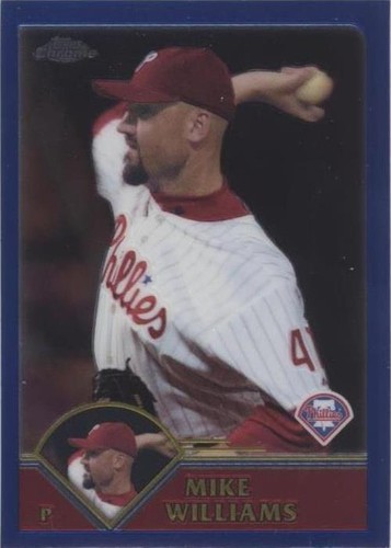 2003 Topps Chrome Traded & Rookies - Mike Williams #T98