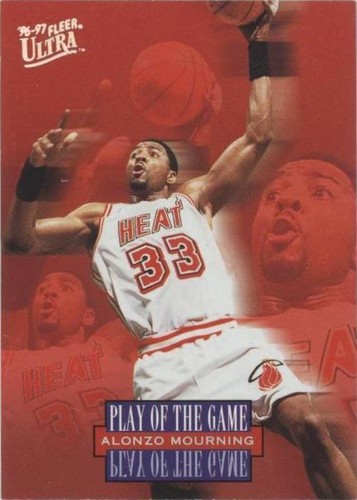 1996-97 Fleer Ultra - Alonzo Mourning #295
