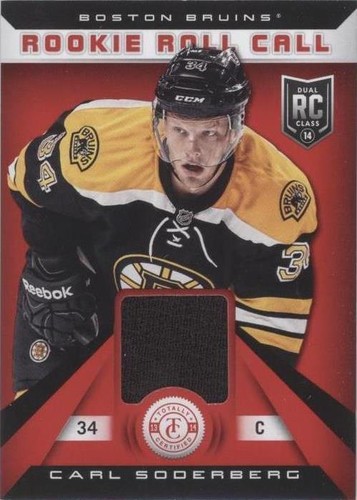 2013-14 Totally Certified - Carl Soderberg #RR-CSO
