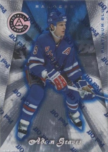 1997-98 Pinnacle Totally Certified - Adam Graves #96