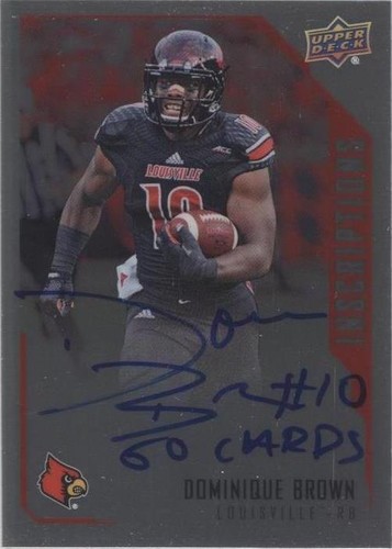 2015 Upper Deck Inscriptions Dominique Brown #DO