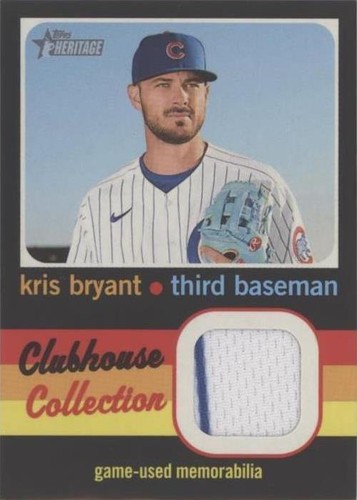 2020 Topps Heritage High Number - Kris Bryant #CCR-KB