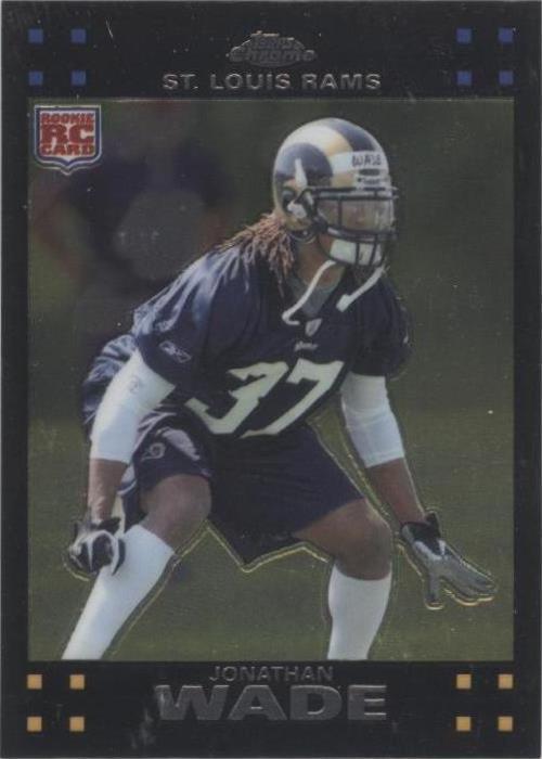 2007 Topps Chrome Jonathan Wade #TC255