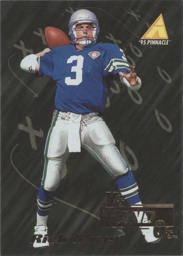 1995 Pinnacle Club Collection Rick Mirer #169