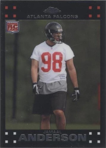 2007 Topps Chrome Jamaal Anderson #TC230