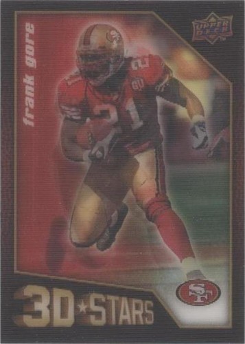 2009 Upper Deck Frank Gore #3D-24