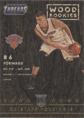 2015-16 Panini Threads - Kristaps Porzingis #273