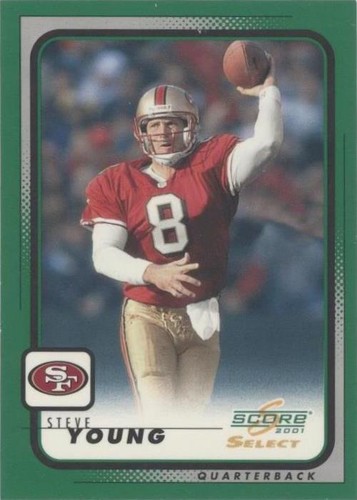 2001 Score Select Steve Young #178