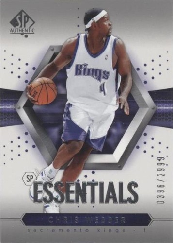 2004-05 SP Authentic - Chris Webber #124