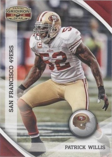 2010 Panini Gridiron Gear Patrick Willis #128