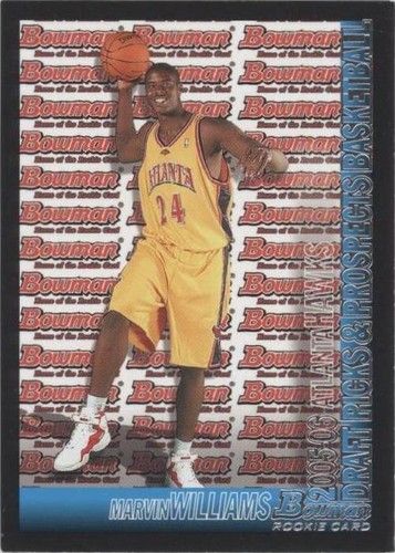 2005-06 Bowman Draft Picks & Prospects - Marvin Williams #140