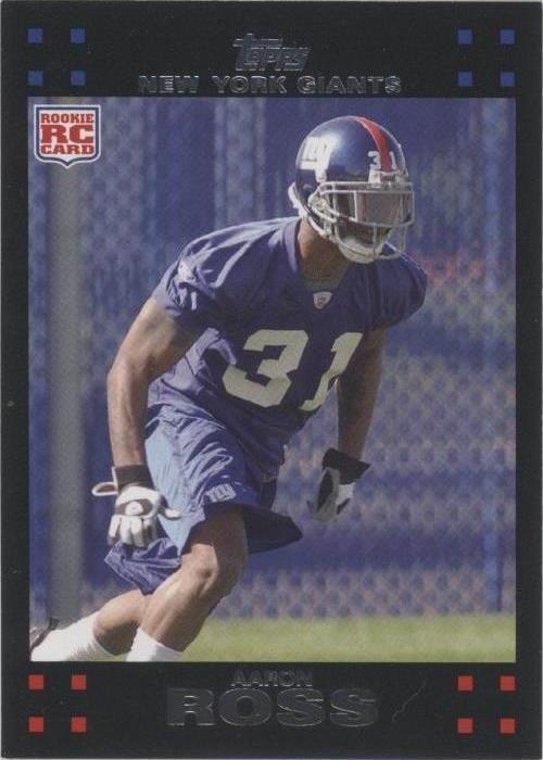 2007 Topps Aaron Ross #375
