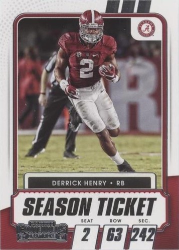 2021 Panini Contenders Draft Picks Derrick Henry #48
