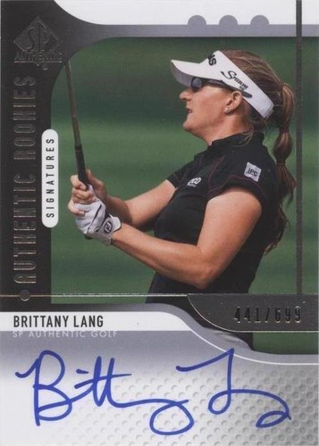 2012 SP Authentic - Brittany Lang #101