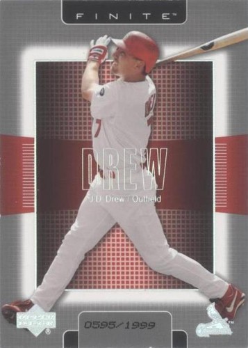 2003 Upper Deck Finite - J.D. Drew #88