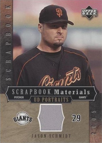 2005 Upper Deck Portraits - Jason Schmidt #SM-JS