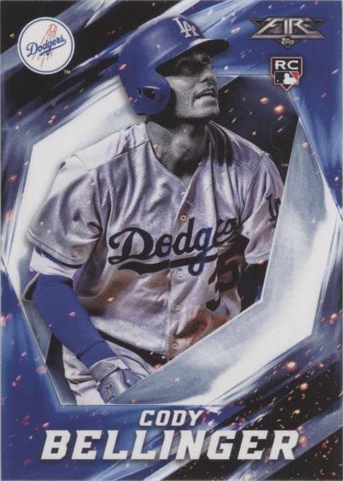 2017 Topps Fire - Cody Bellinger #121