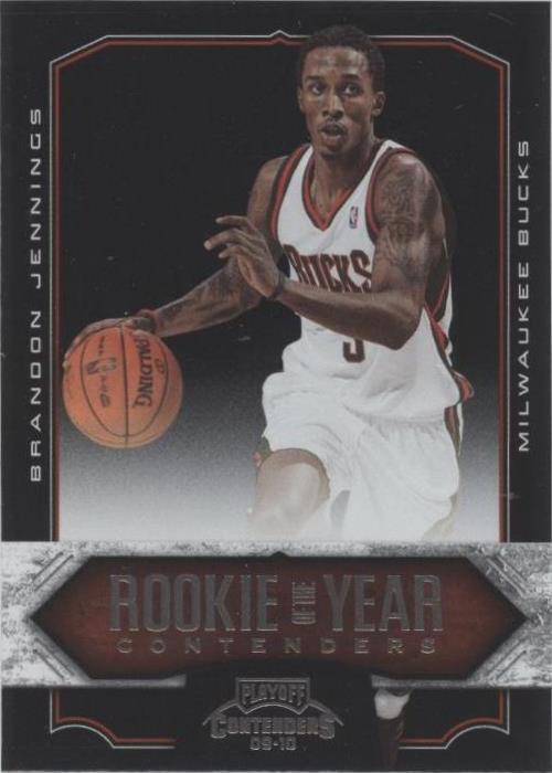 Playoff Contenders 2009-10 - Brandon Jennings #7