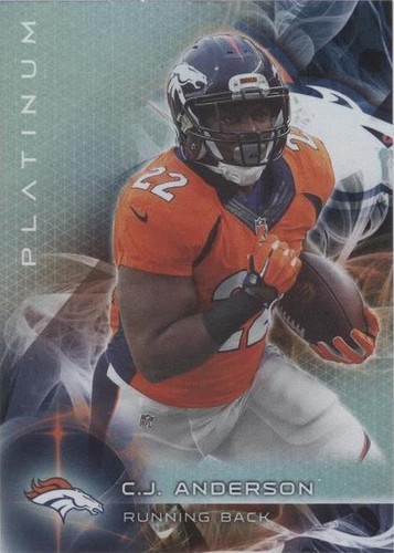 2015 Topps Platinum C.J. Anderson #21