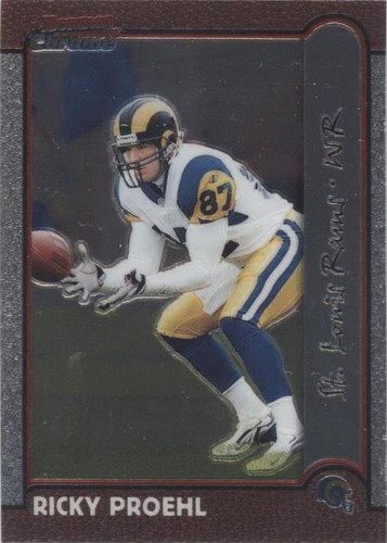 1999 Bowman Chrome Ricky Proehl #88