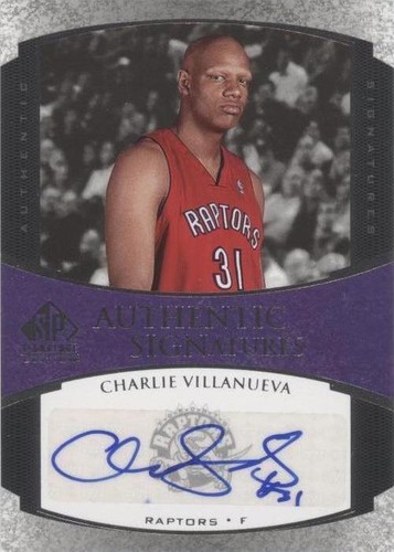 2005-06 SP Signature Edition - Charlie Villanueva #AS-CV