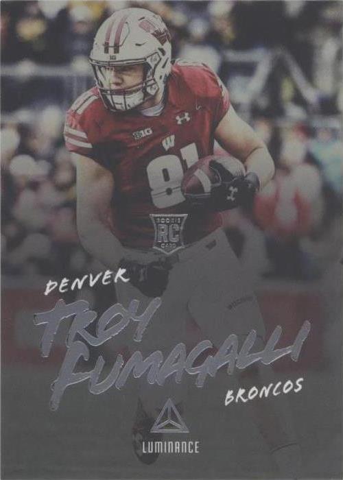 2018 Panini Luminance Troy Fumagalli #199