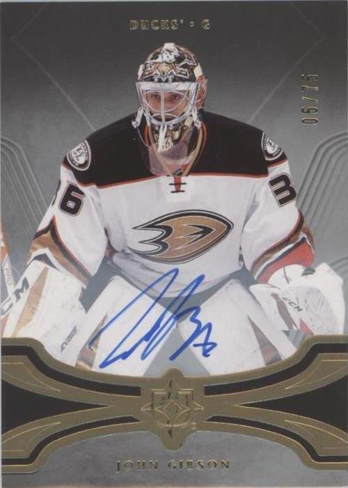 2016-17 Ultimate Collection - John Gibson #47