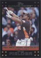 2007 Topps Updates & Highlights - Prince Fielder #UH286