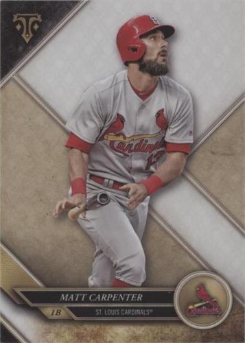 2017 Topps Triple Threads - Matt Carpenter #48