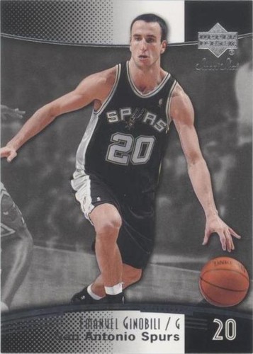 2004-05 Upper Deck Sweet Shot - Manu Ginobili #78