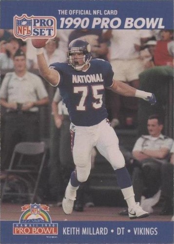 1990 Pro Set Keith Millard #407