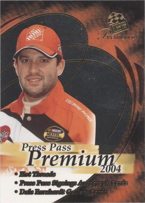 2004 Press Pass Premium - Tony Stewart #50