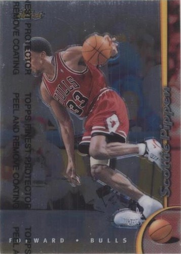 1998-99 Topps Finest - Scottie Pippen #117