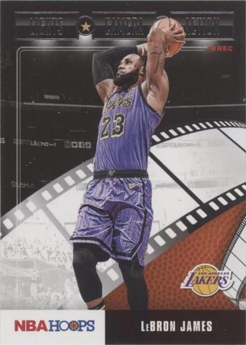 2019-20 Panini NBA Hoops NBA City Artists Proof #27 LeBron