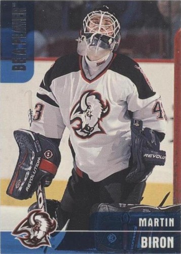 1999-00 In the Game Be A Player Memorabilia - Martin Biron #137