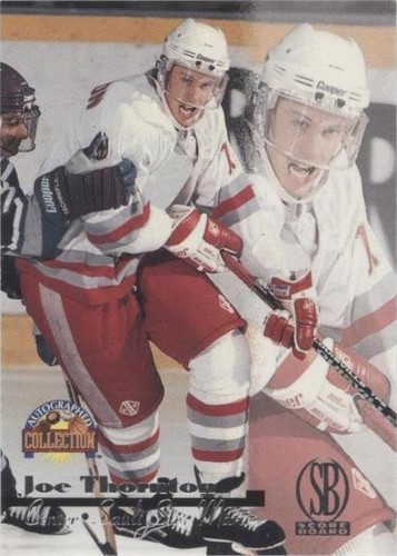 1996 Score Board Autographed Collection - Joe Thornton #45